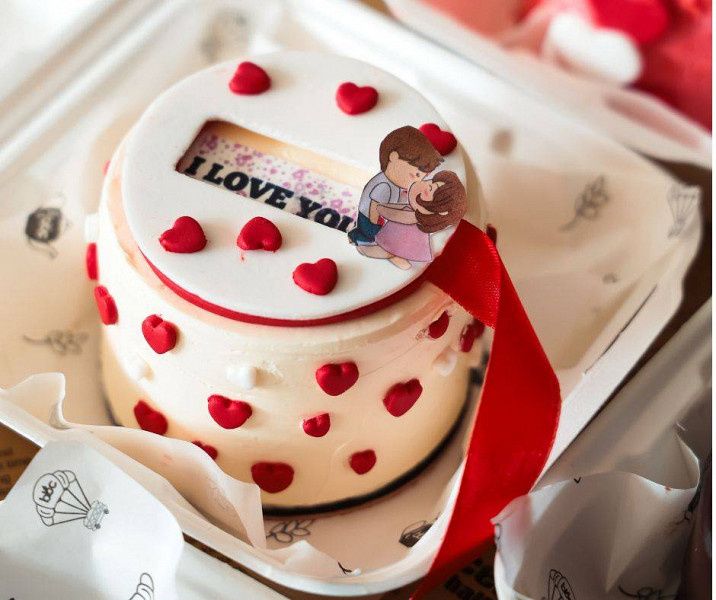 The Special Love Valentine's Bento Cake