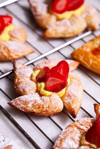 Strawberry Danish
