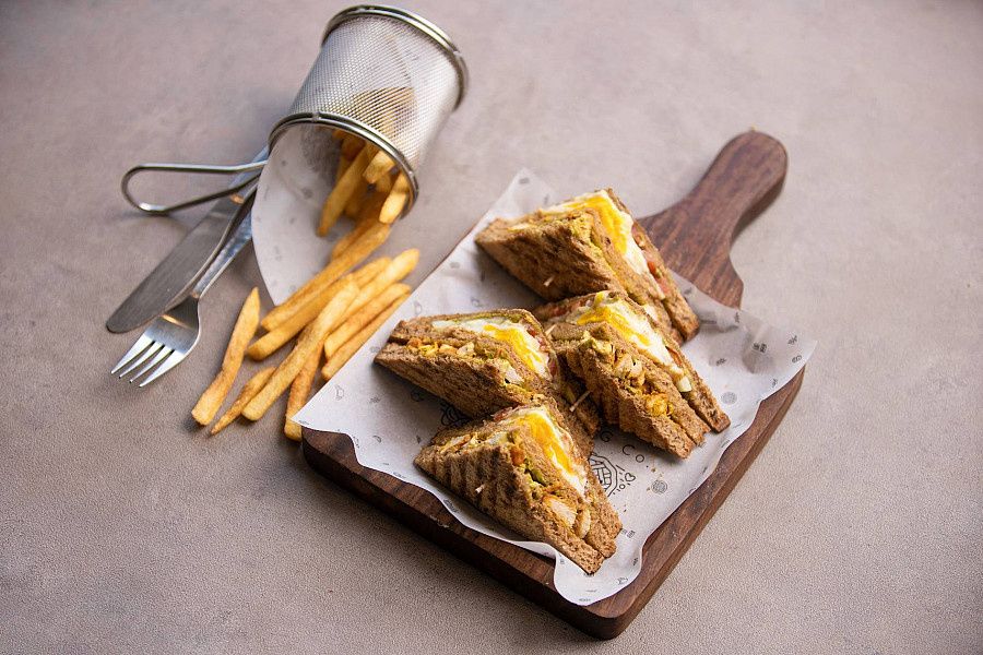 Bbc Non Veg Club Sandwich