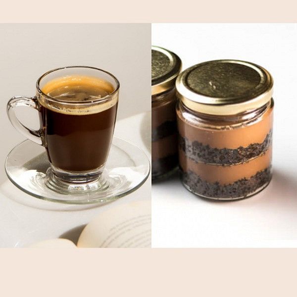 Americano And Mocha Mud Pie