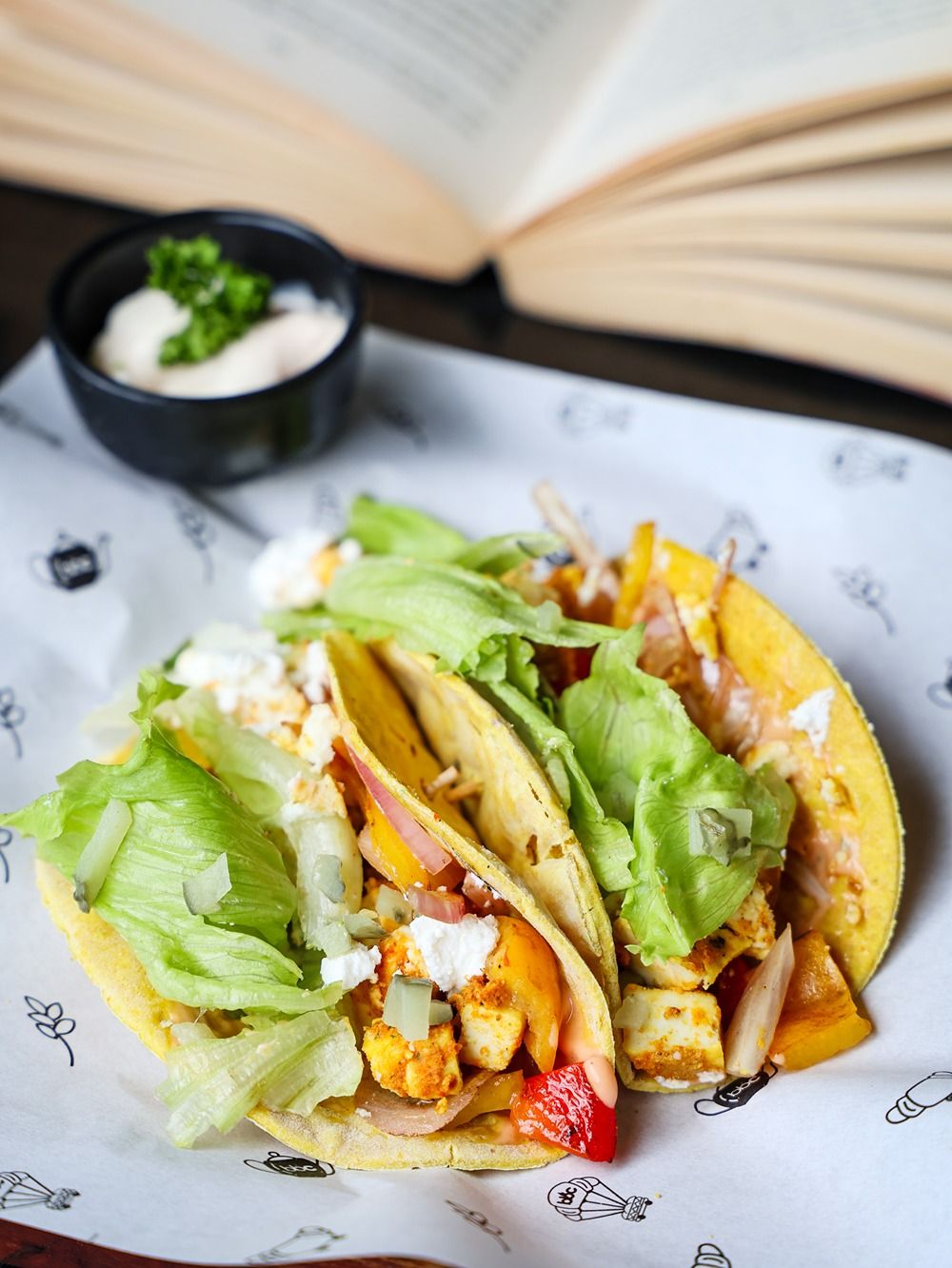 Soft Shell Veg Taco