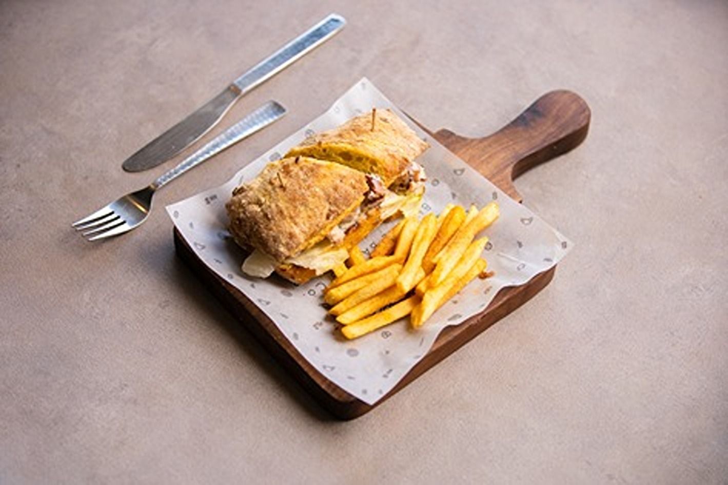 Smokey Chicken In Ciabatta