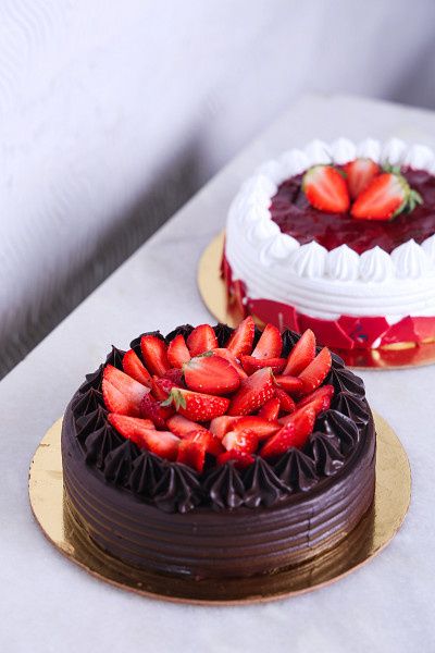 Dark Chocolate Strawberry Pastry