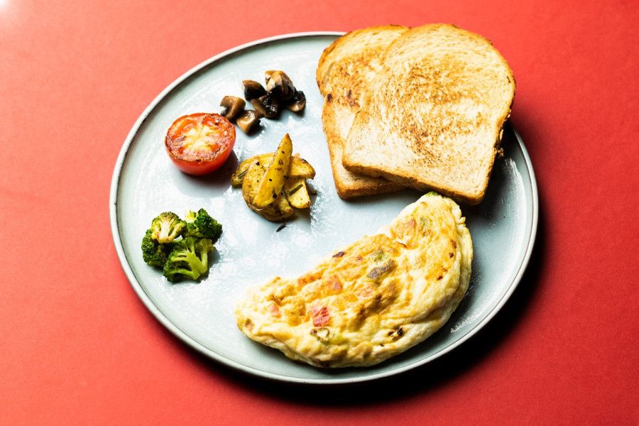 Plain Omega Omelette