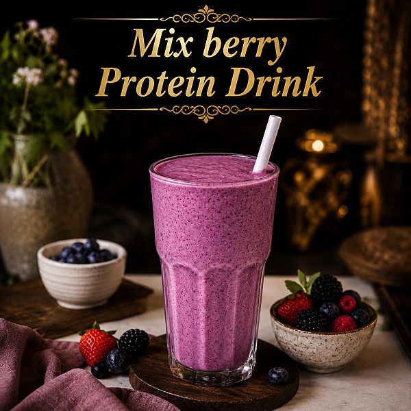 Mixed Berry Protein Drink
