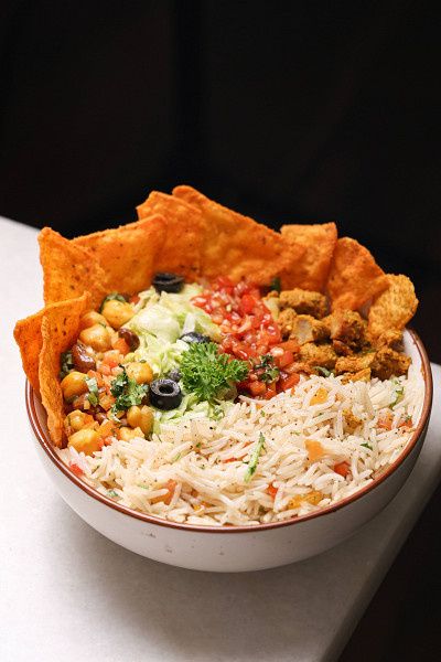 Roast Chicken Rice Bowl