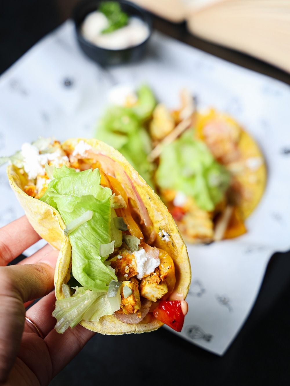 Soft Shell Chicken Taco