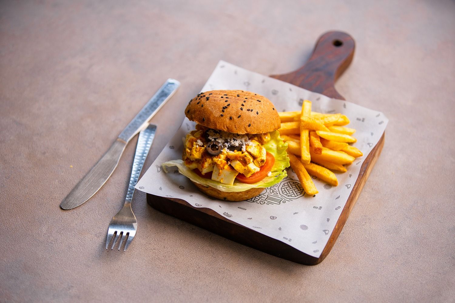 So Healthy Burger - Cottage Cheese