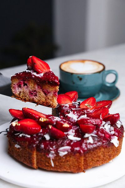 Strawberry Upside Down Pastry