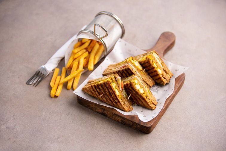 Bbc Veg Club Sandwich