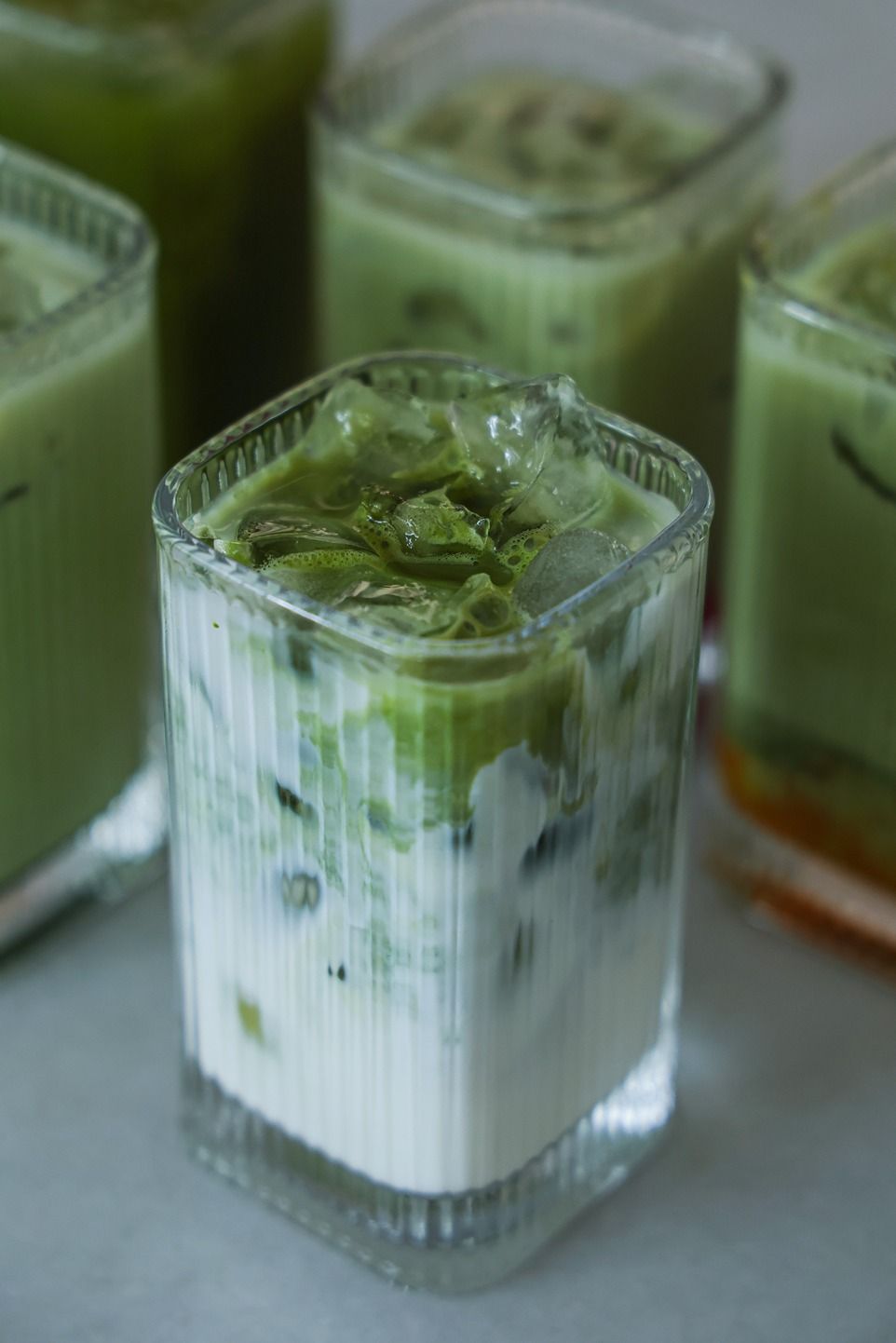 Cold Matcha Latte