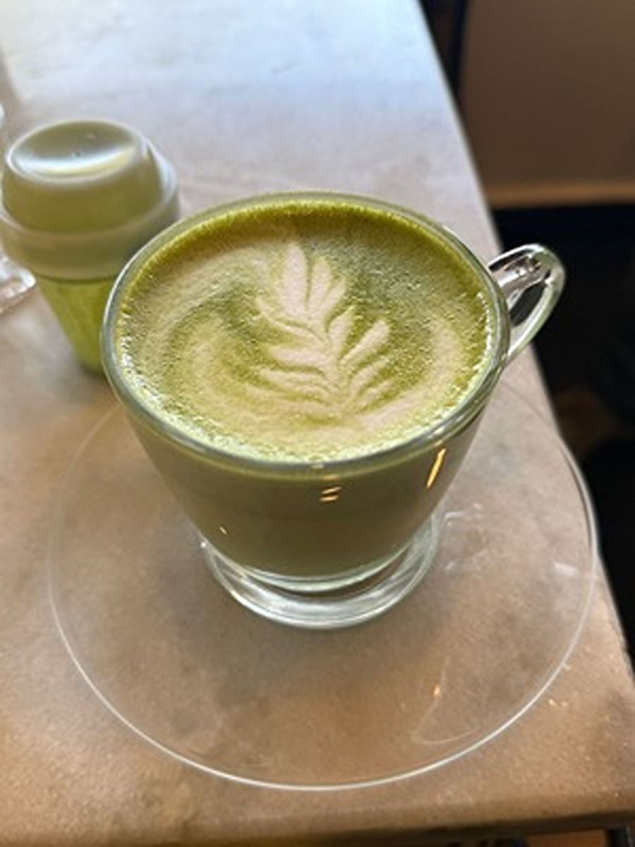 Hot Matcha Latte