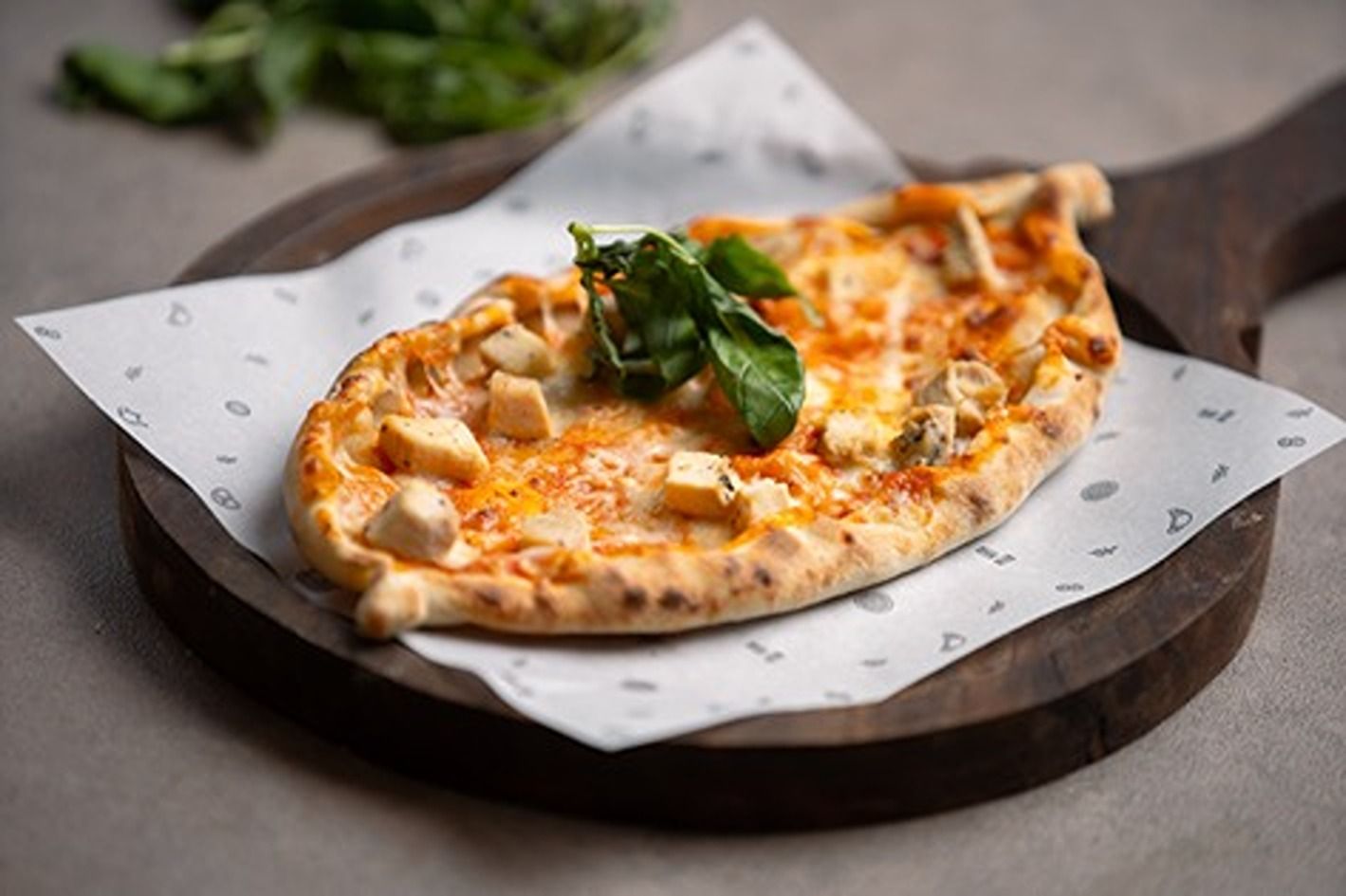 Chicken Turkish Pide Pizza