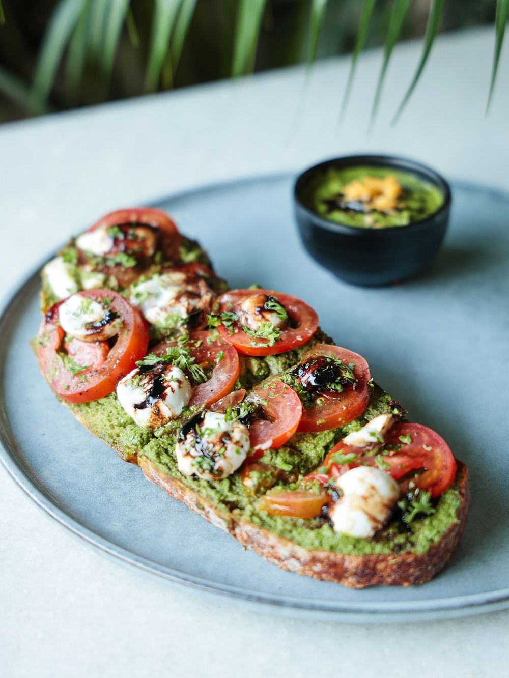 Caprese Sourdough Toastie