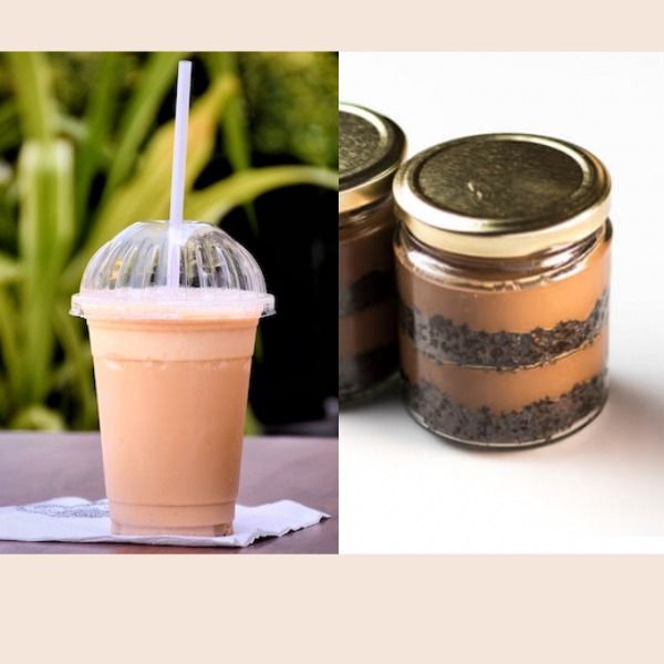 Espresso Frappe And Mocha Mud Pie