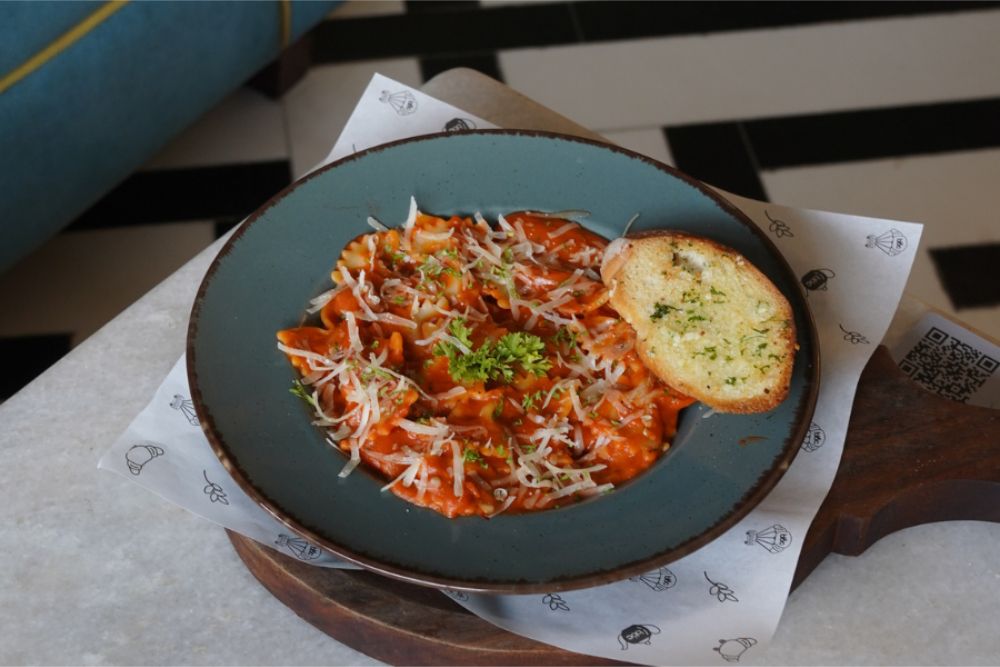 Farfalle Arrabiatta Pasta