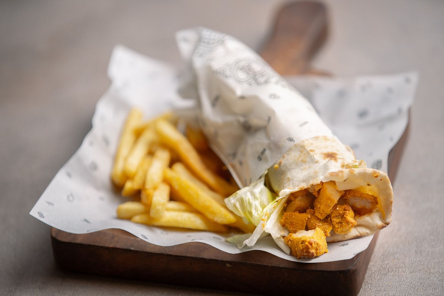 Spicy Paneer Roll