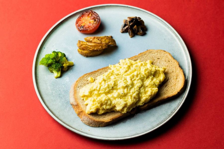 Masala Scrambled Eggs
