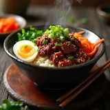 Korean Rice Menu