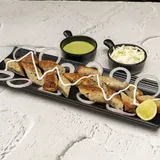 Cheesy Chicken Seekh Kebab