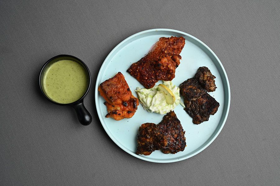 Barbeque Fish Platter (Oil Free)