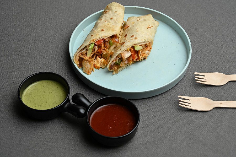 Mushroom Tortilla Roll