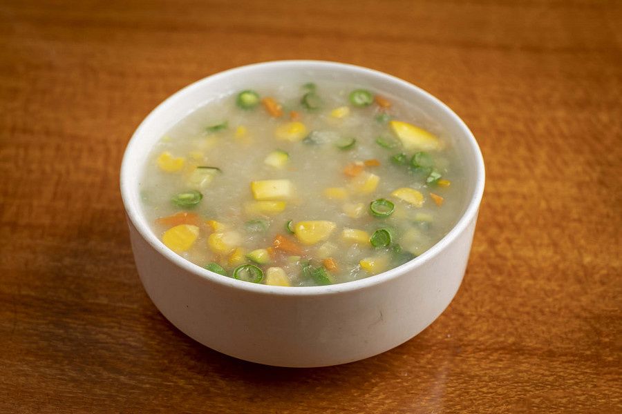Veg Sweetcorn Soup