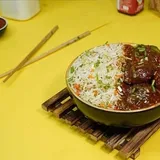 Veg Manchurian Fried Rice Bowl