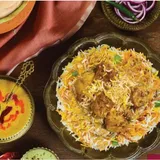 Tandoori Soya Chaap Biryani