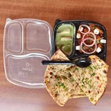 Mirchi Parantha With Chana Masala Mini Meal