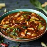 Exotic Vegetables In Hot Garlic Sauce