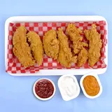 Crunchy Chicken Strips [6 Pcs]