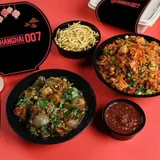 Chicken Chilli + Chicken Schezwan Fried Rice + Dry Noodles