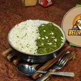 Palak Paneer Rice Bowl