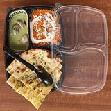 Veg Stuffed Kulcha With Makhani Gravy Mini Meal