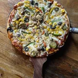 Farm House Veggie Loaded Pizza