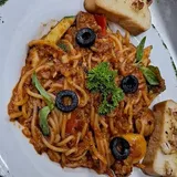 Arabiatta Spaghetti Pasta Veg
