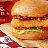Hot Shot Veg Burger
