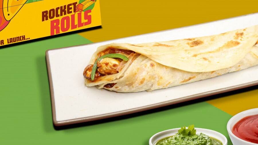 Chilli Chicken Roll