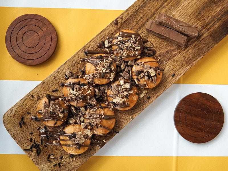 Crunchy Kitkat Mini Pancake