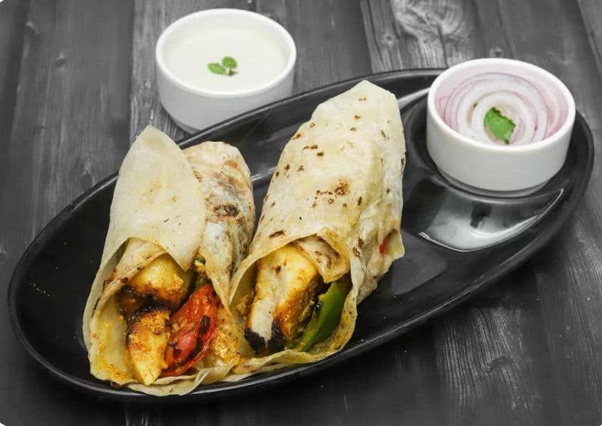 Tandoori Soya Chaap Roll