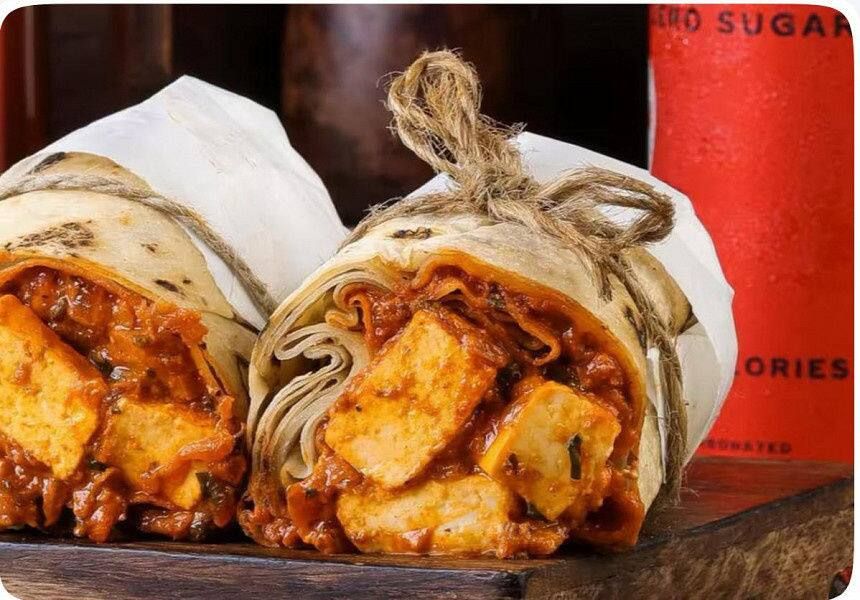 Paneer Tikka Masala Roll