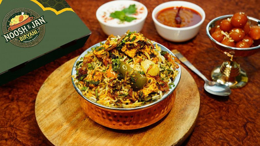 Aftaabi Paneer Tikka Biryani