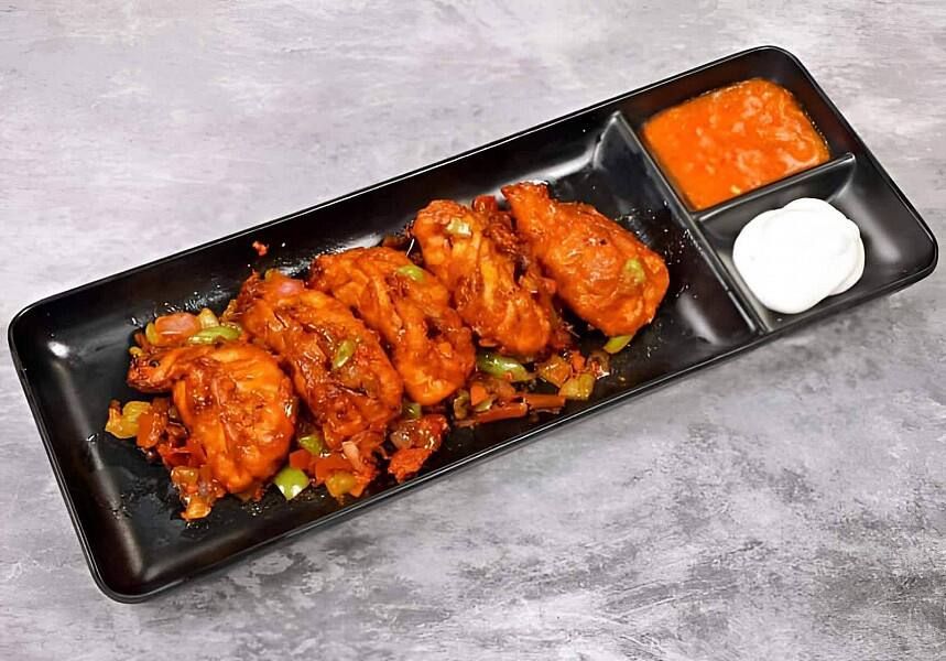 Chicken Schezwan Chilly Momos