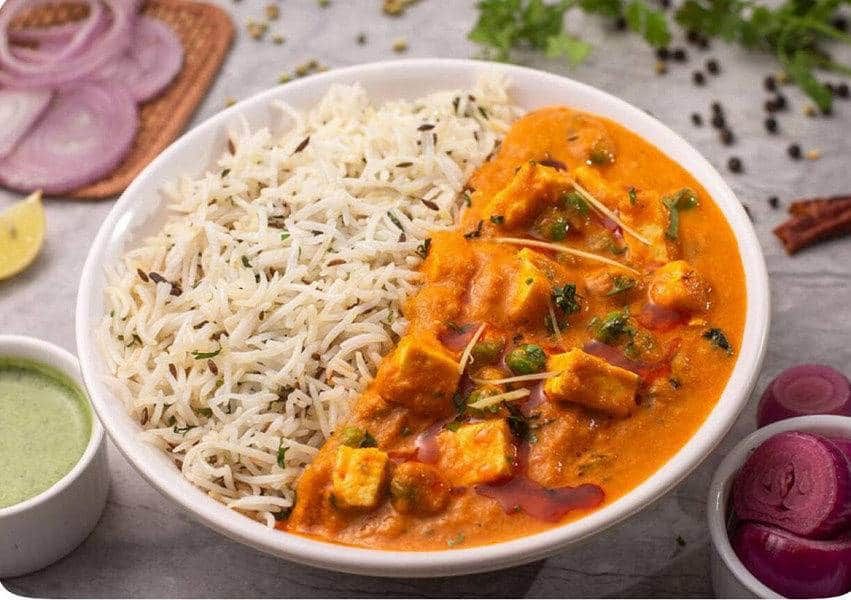 Kadhai Paneer Rice Bowl