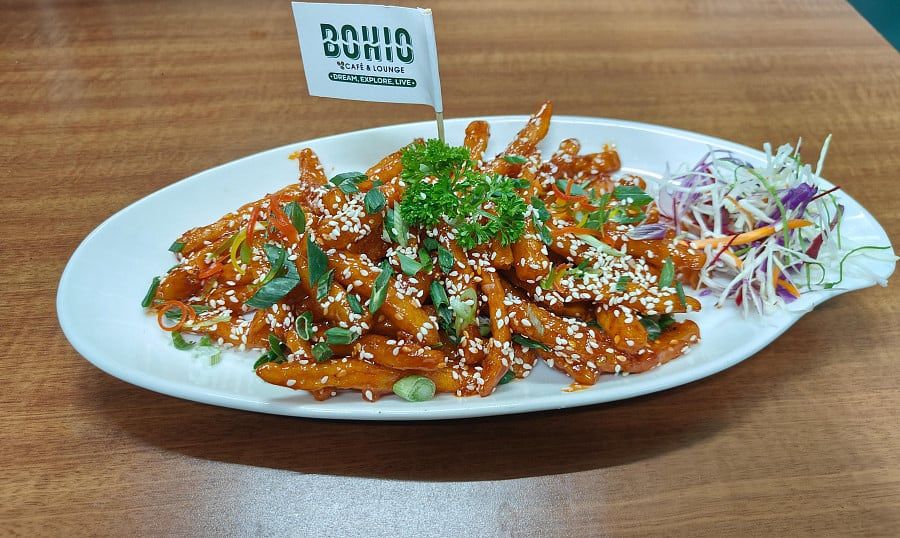 Honey Chilli Potato