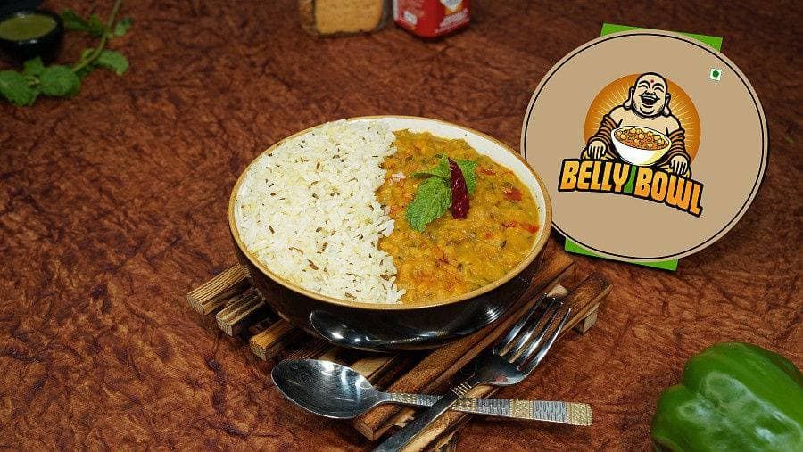 Dal Tadka Chawal Bowl