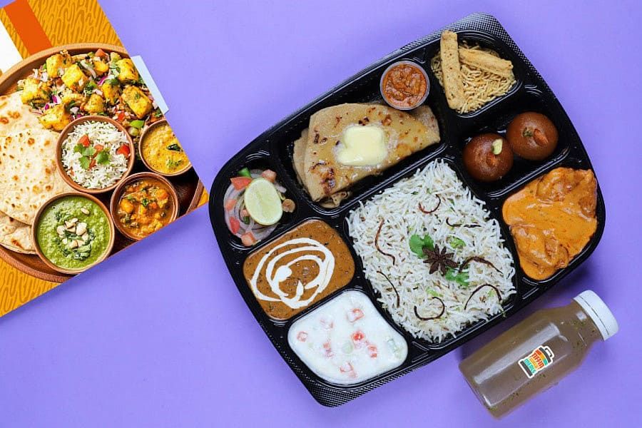 Butter Chicken Thali Meal