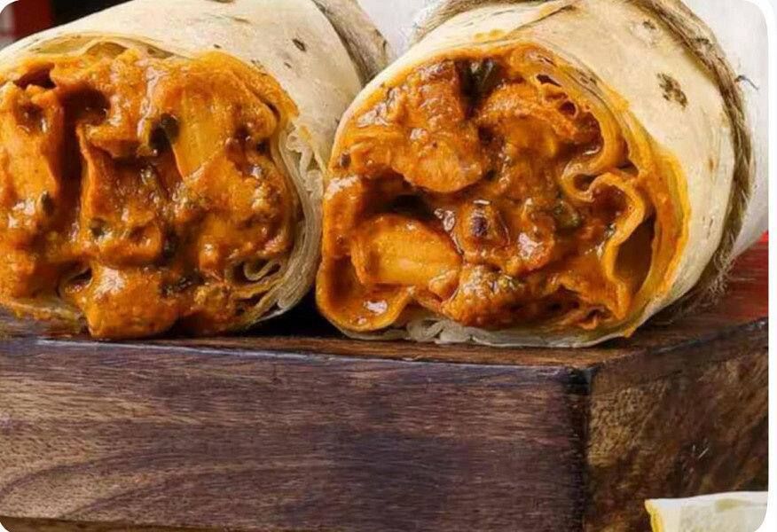 Butter Chicken Roll