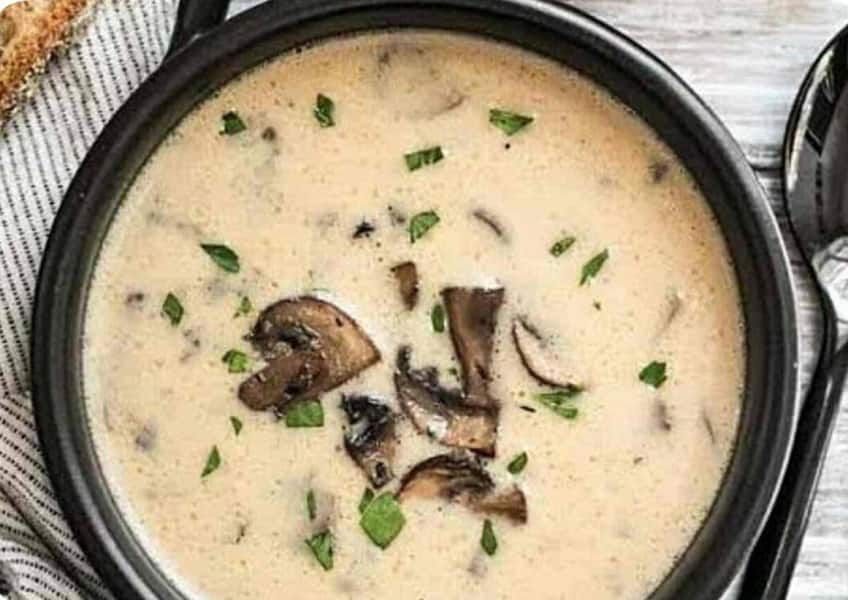 Veg Cream Of Mushroom Soup